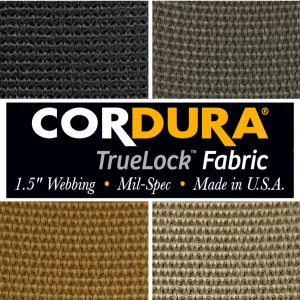 1.5 inch (38mm) CORDURA® TRUELOCK™, Mil-Spec Nylon Webbing (Sold per Yard)