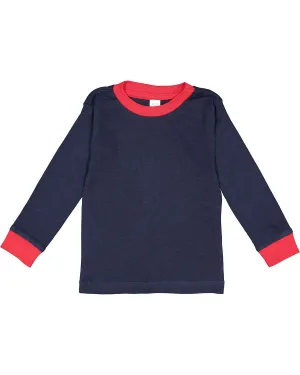 201Z-Rabbit Skins-NAVY/ RED