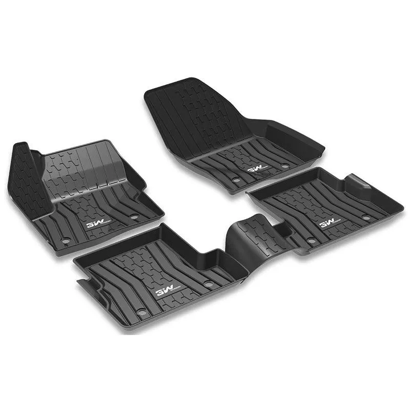 3W Lincoln MKC 2015-2019 Custom Floor Mats TPE Material & All-Weather Protection