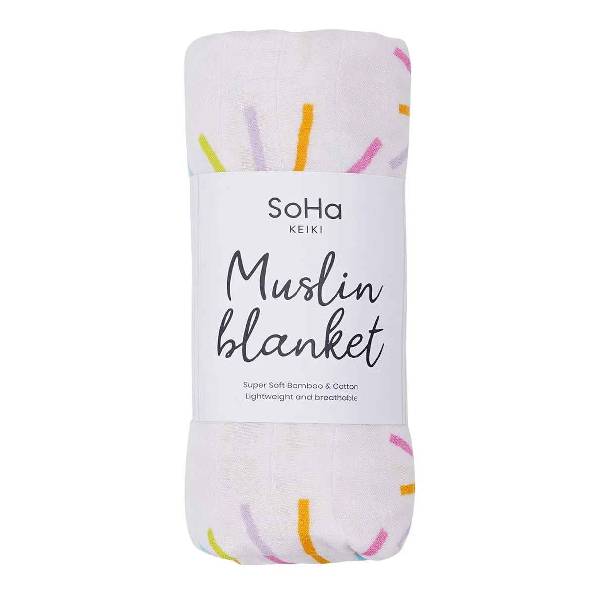 47in Sunny Love Muslin Blanket