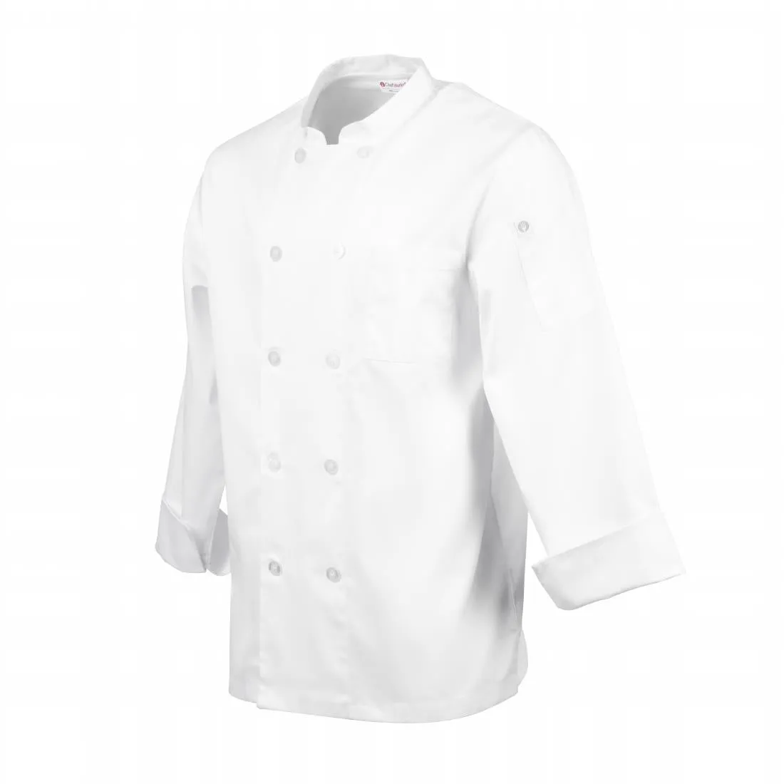 A371-XXL Chef Works Unisex Le Mans Chefs Jacket White