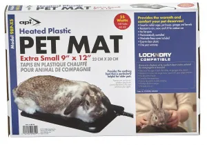 API Plastic Heated Pet Mat