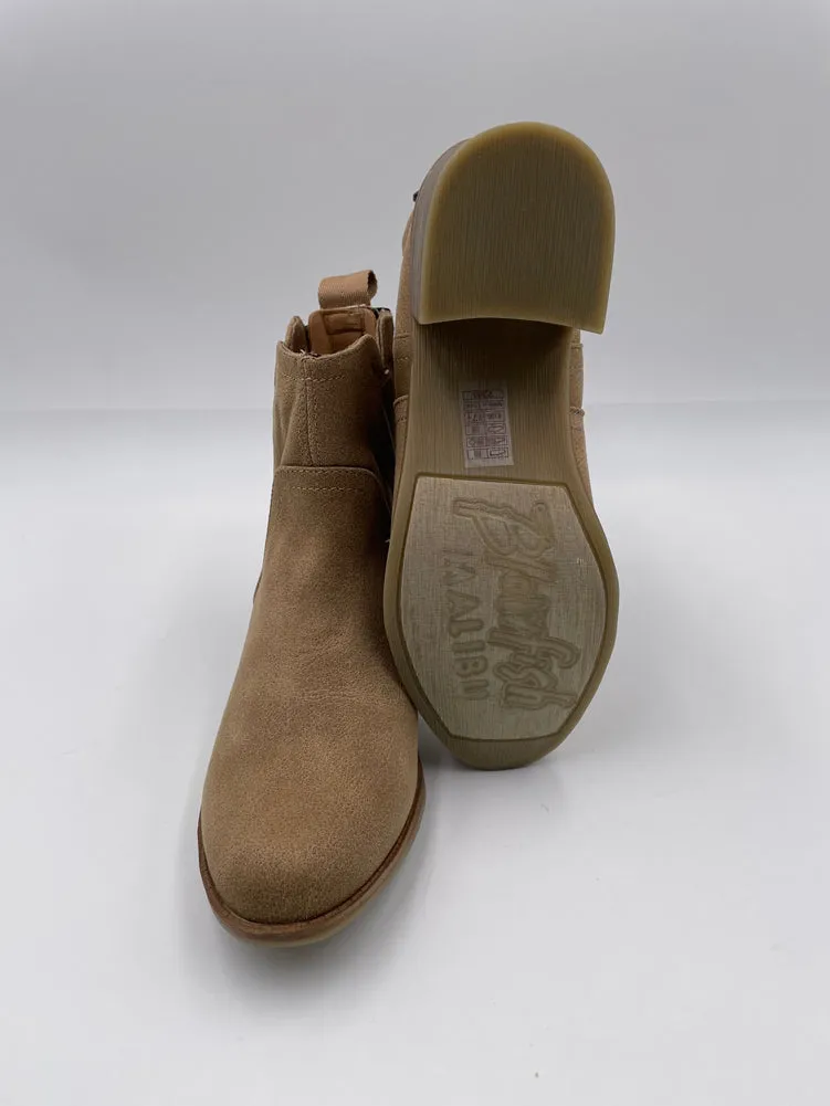 Beam in Almond Oiled Suede by Blowfish