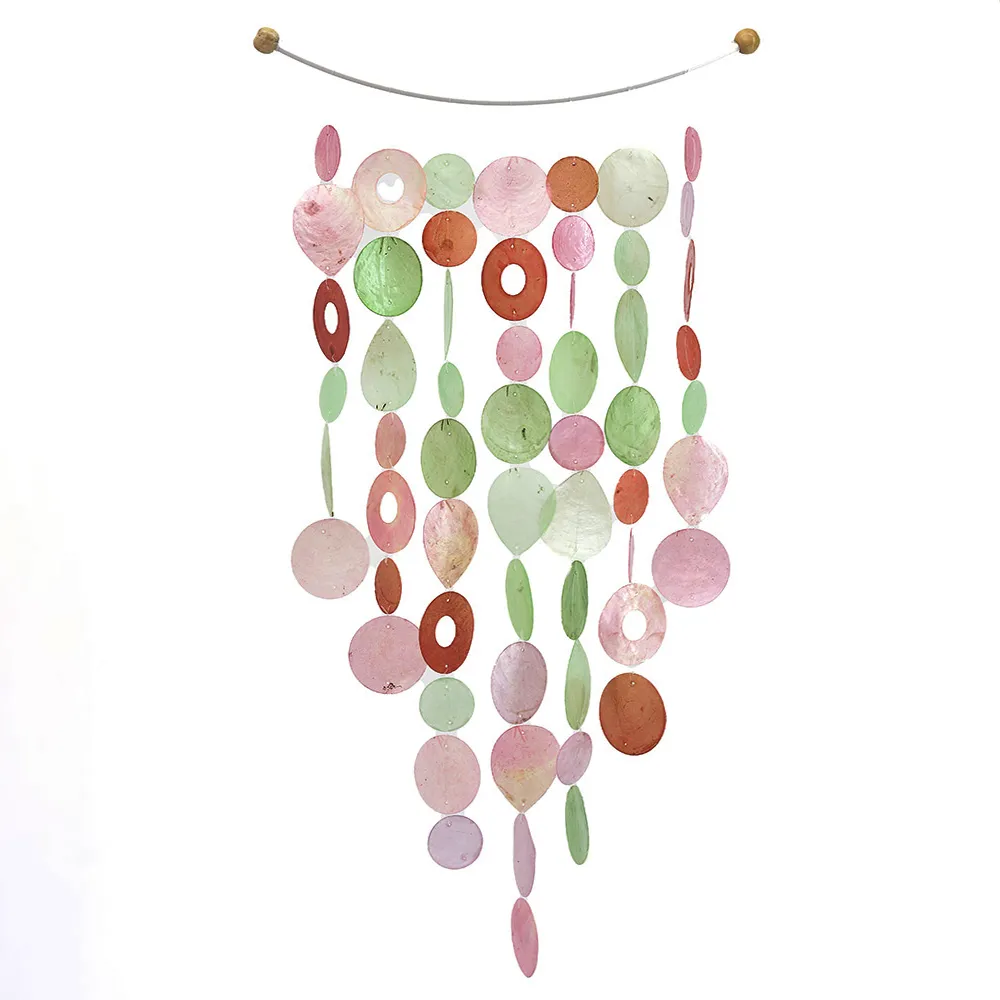 Bougainvillea Inverted Arch Capiz Wind Chime