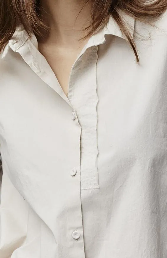 Boxy Cotton Shirt