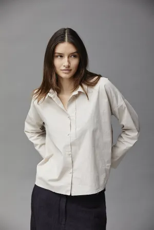 Boxy Cotton Shirt