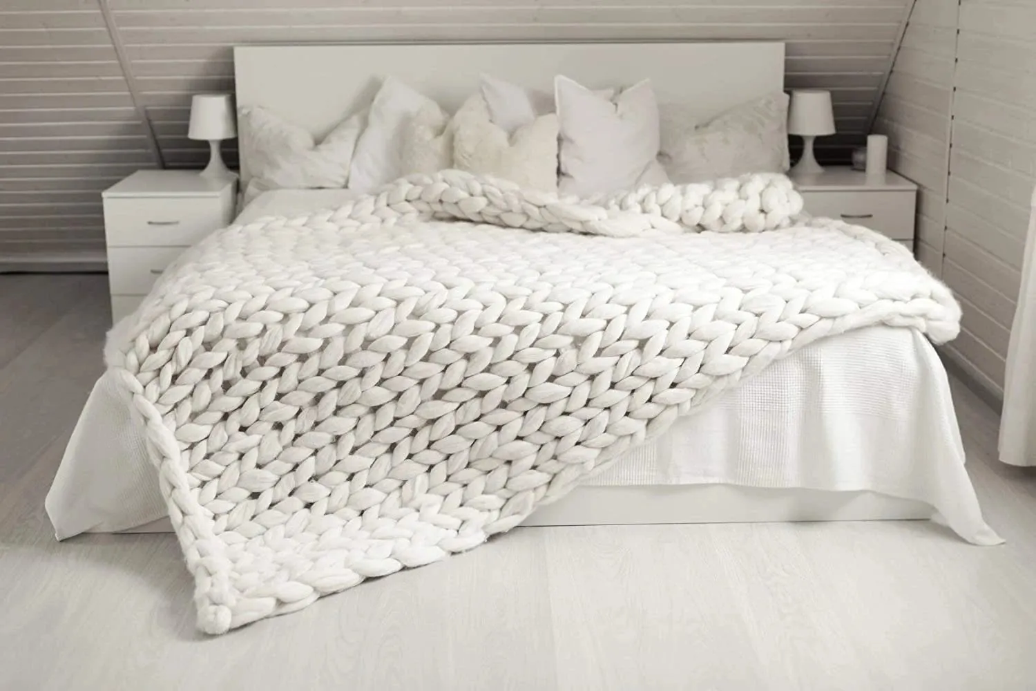 Chunky Knit Blanket