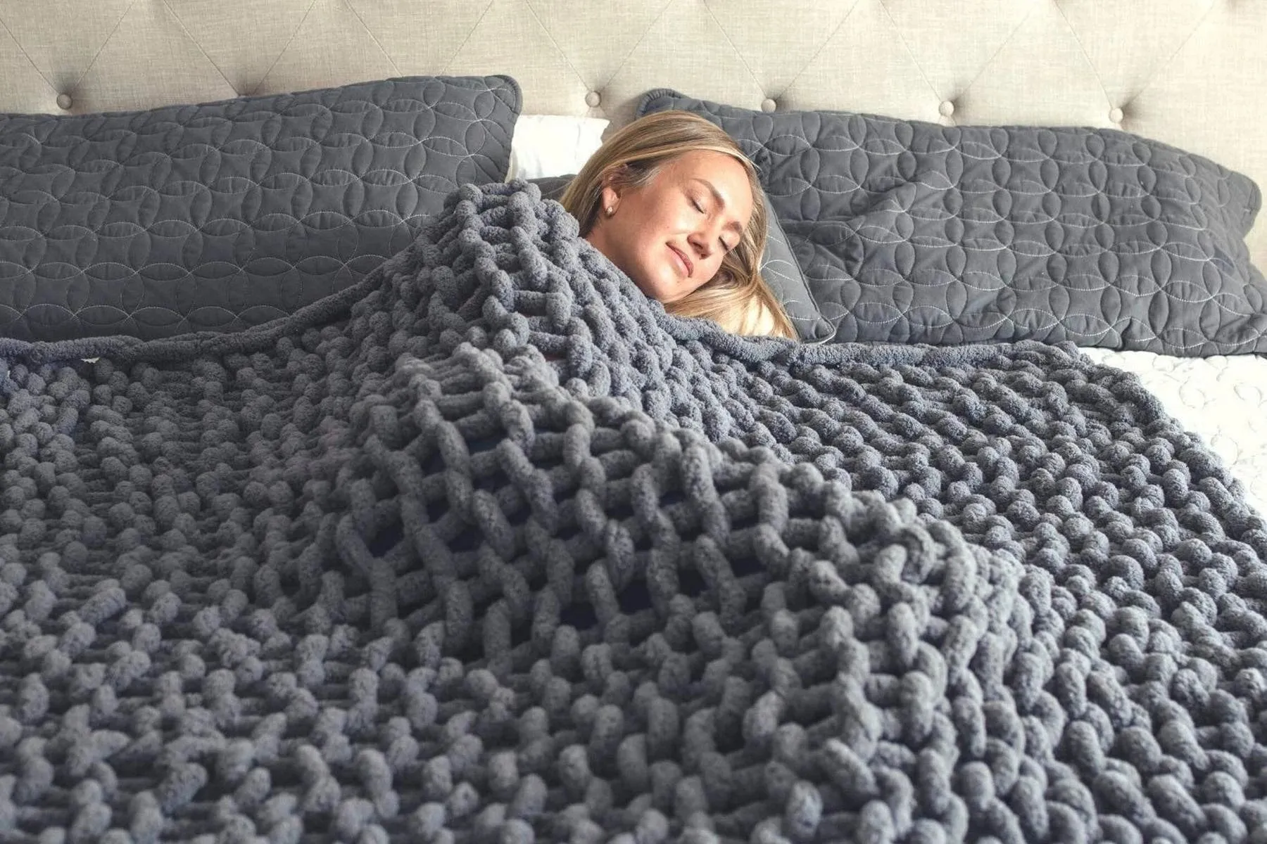 Chunky Knit Blanket