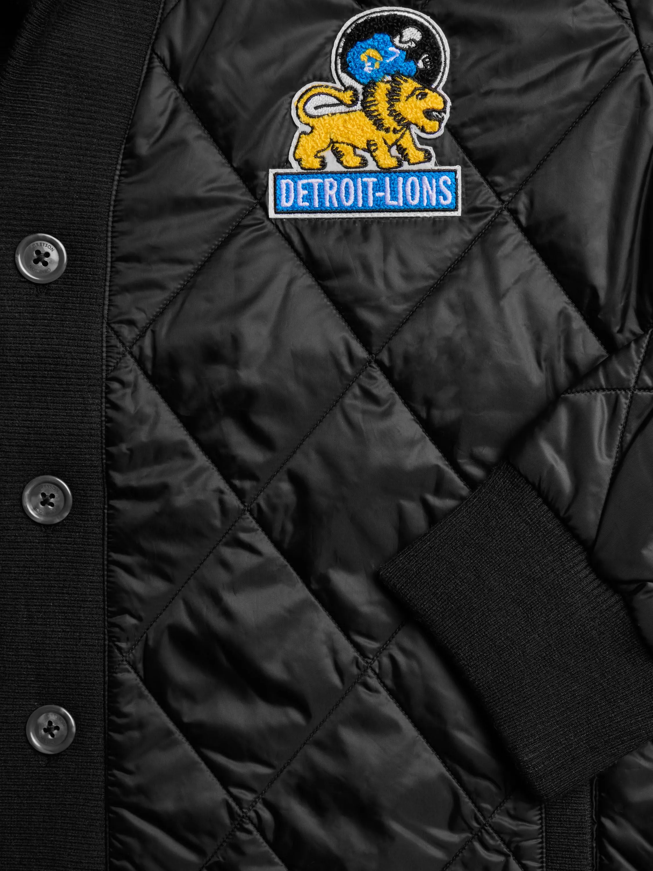 Detroit Lions Tradition Yukon X-Lite Cardigan