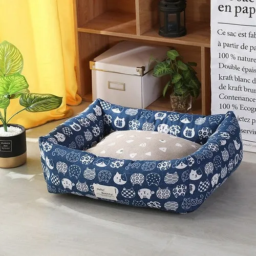 Dog mat Winter Warm Soft Cats Sleeping Bed Dog House Bed Pets Bohemia