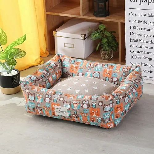 Dog mat Winter Warm Soft Cats Sleeping Bed Dog House Bed Pets Bohemia