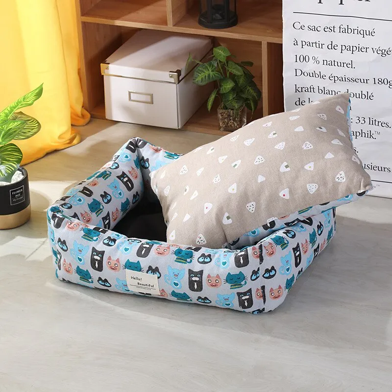 Dog mat Winter Warm Soft Cats Sleeping Bed Dog House Bed Pets Bohemia