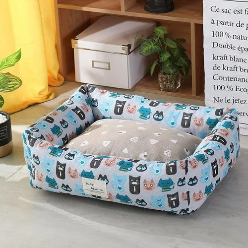 Dog mat Winter Warm Soft Cats Sleeping Bed Dog House Bed Pets Bohemia