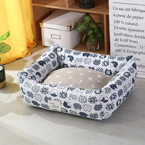 Dog mat Winter Warm Soft Cats Sleeping Bed Dog House Bed Pets Bohemia