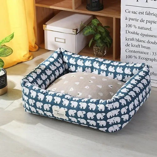 Dog mat Winter Warm Soft Cats Sleeping Bed Dog House Bed Pets Bohemia