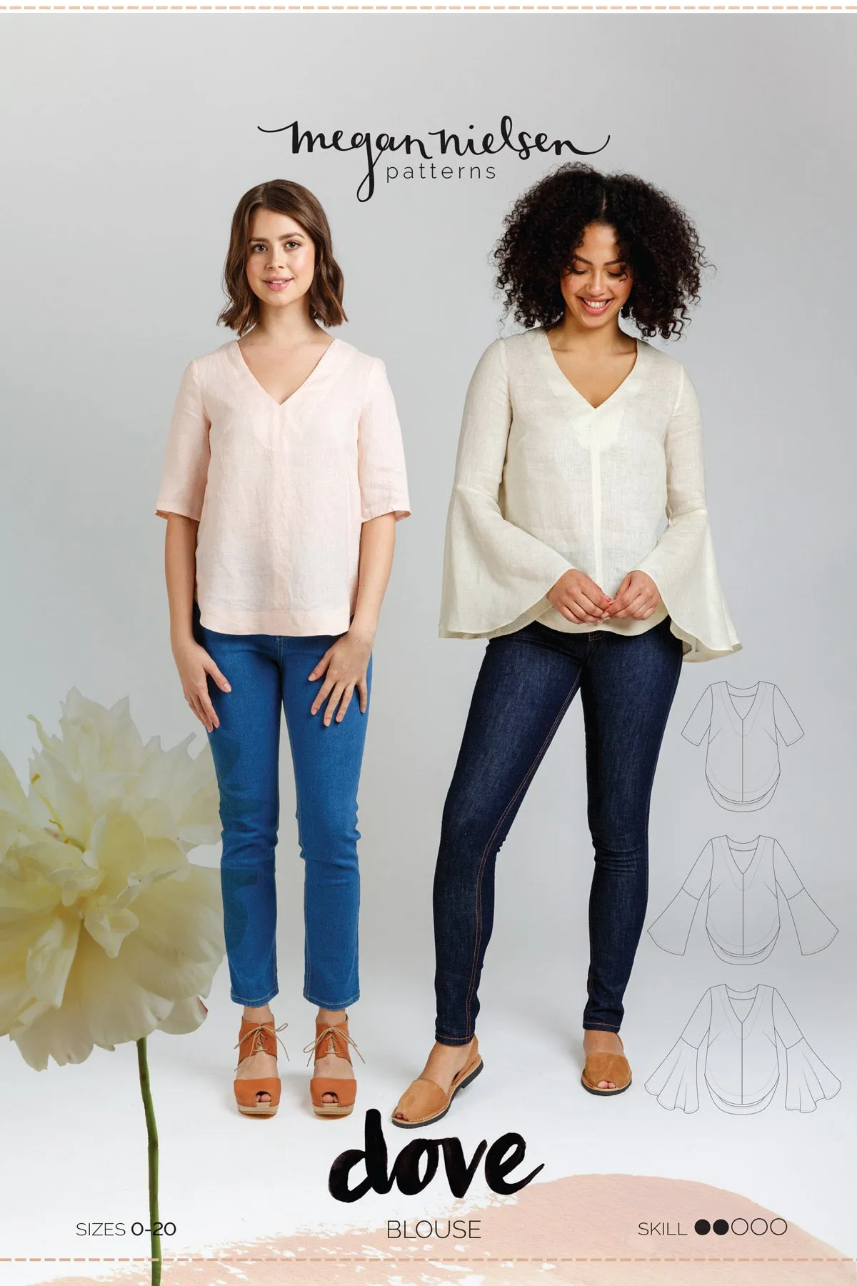 Dove Blouse | Megan Nielsen