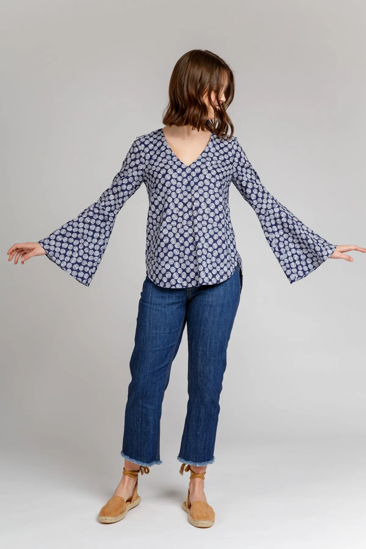 Dove Blouse | Megan Nielsen