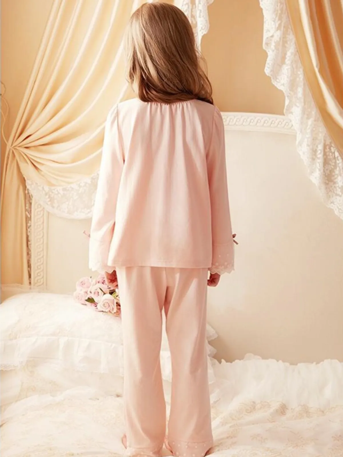 Forty Winks Scallop Trim Pajamas