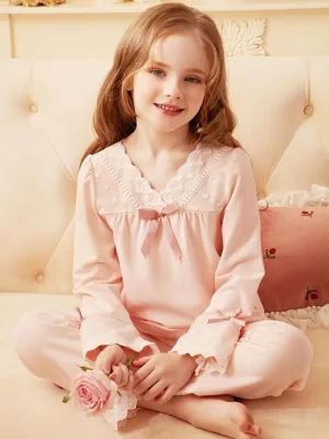 Forty Winks Scallop Trim Pajamas