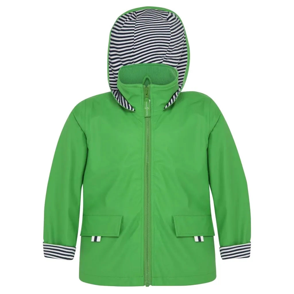 French Soda Kids Raincoat - Green