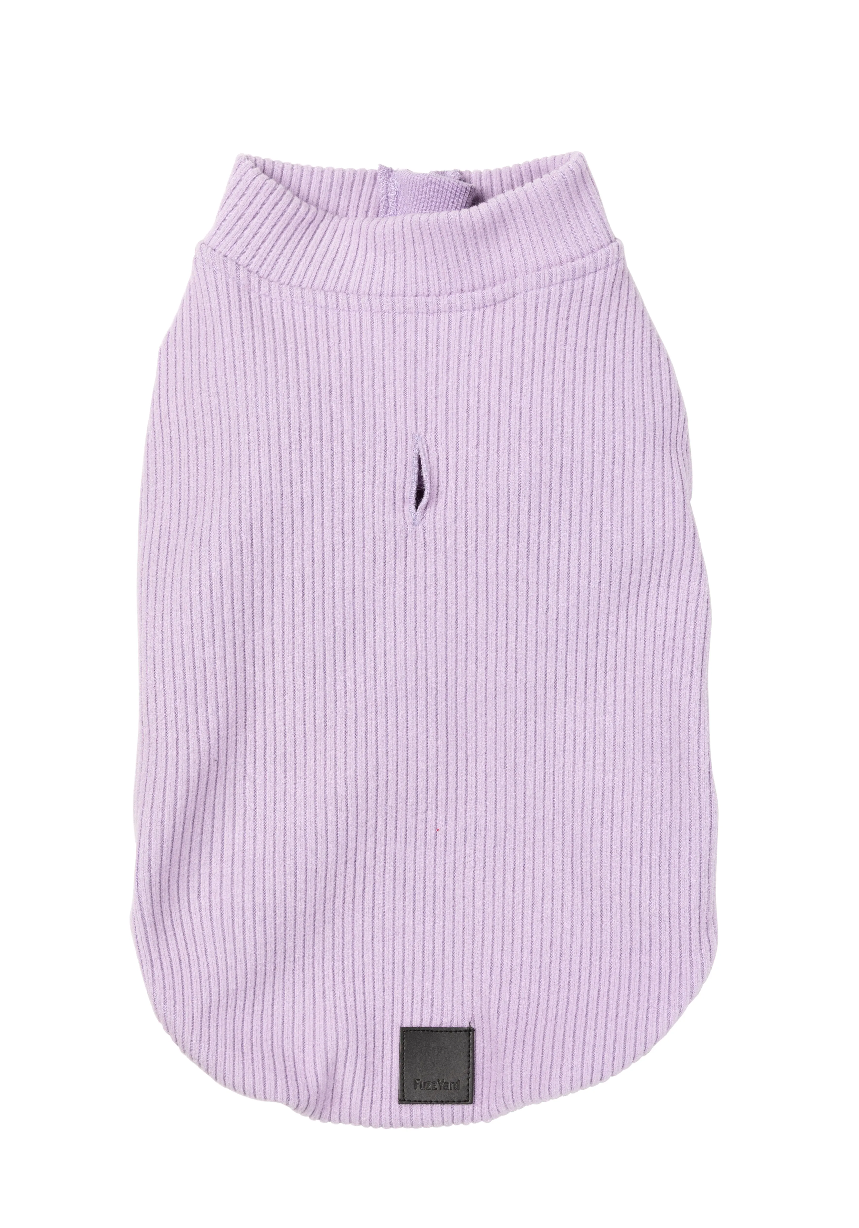 FuzzYard Cambridge Dog Sweater Lilac