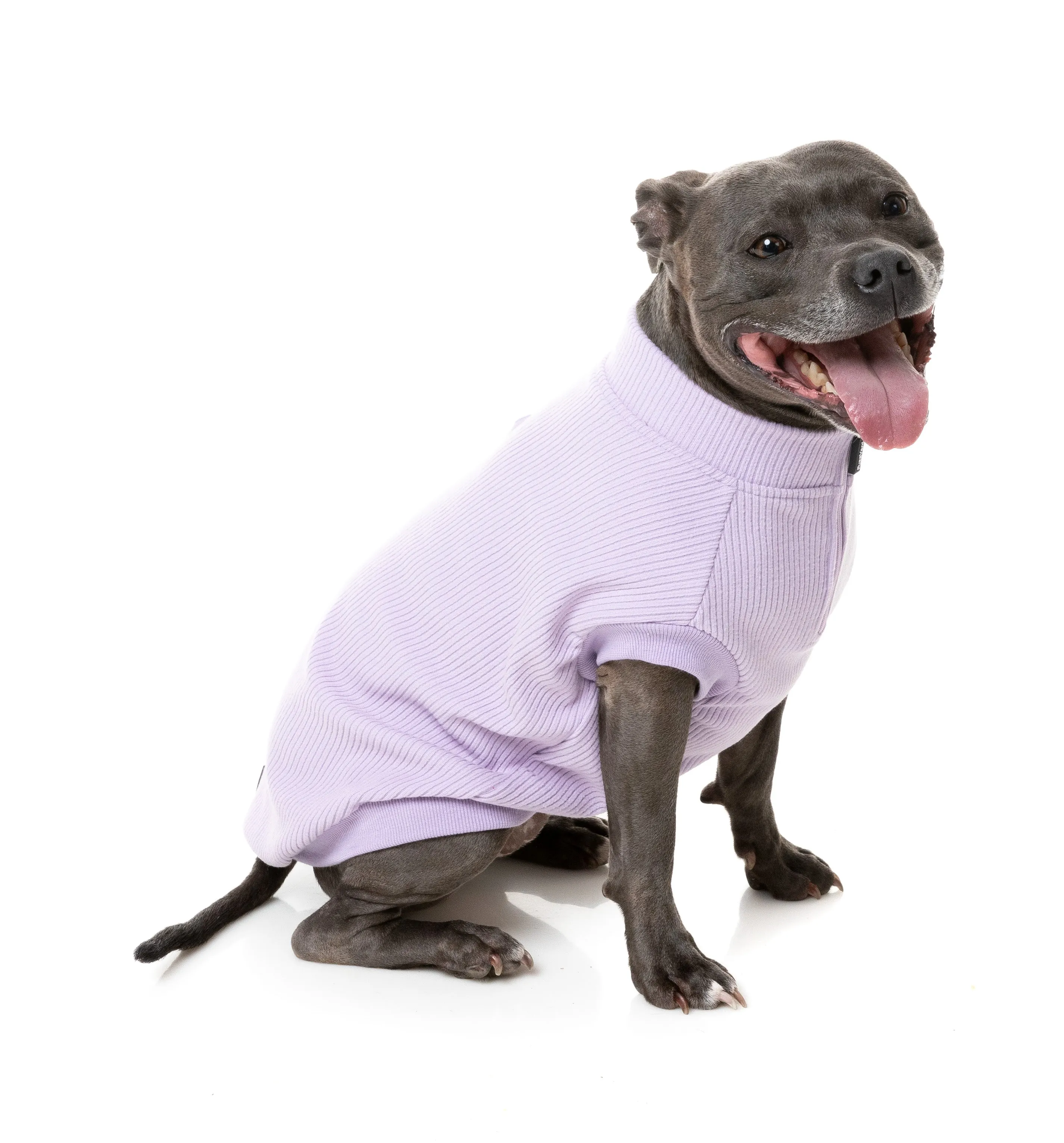 FuzzYard Cambridge Dog Sweater Lilac