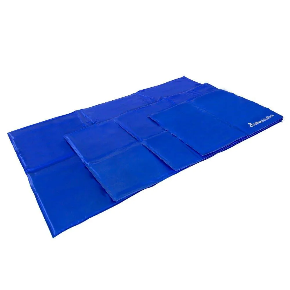 Gel Self Cooling Pet Mat Blue Large - 50 x 90cm