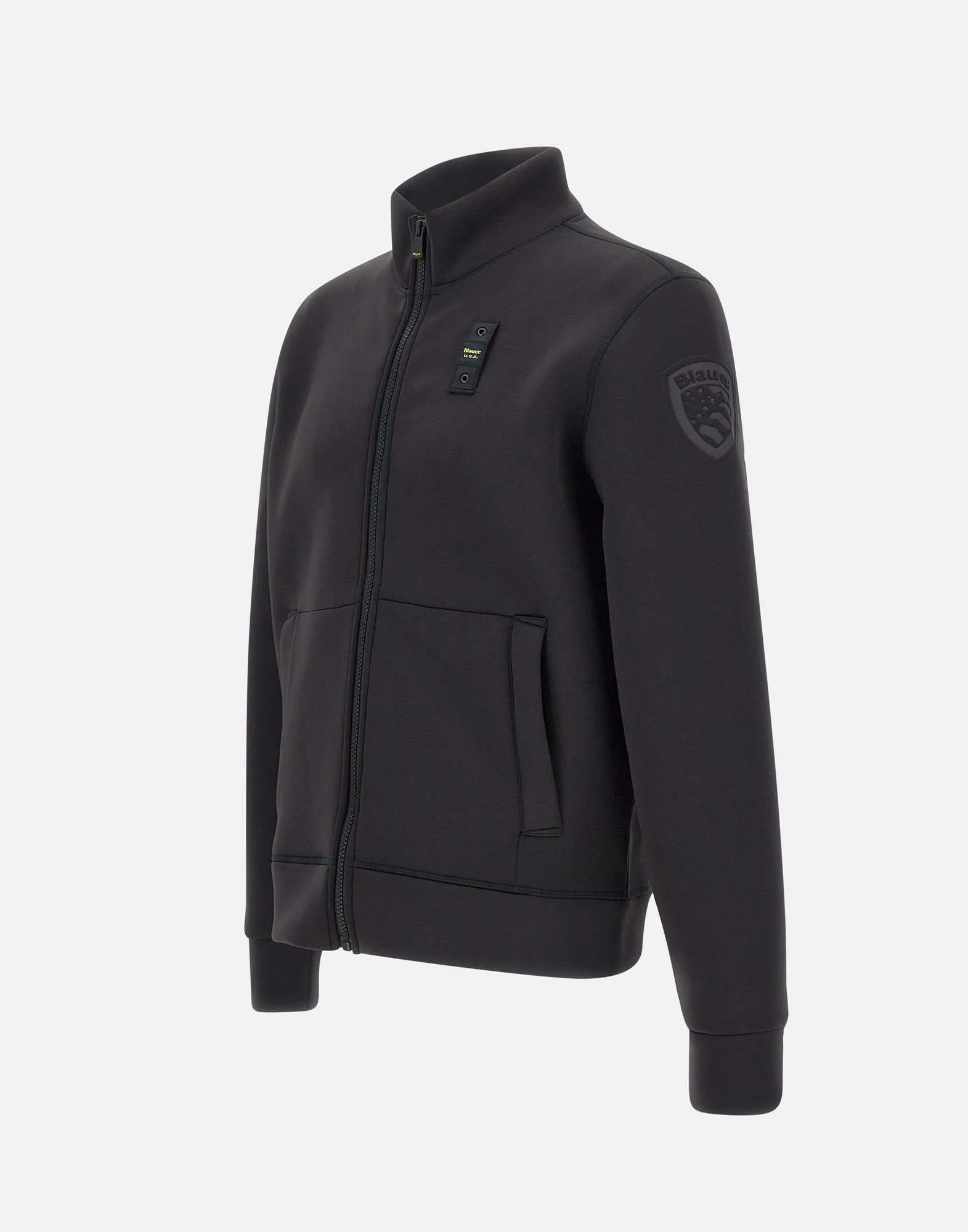 Halborn Black Sustainable Zip Sweatshirt