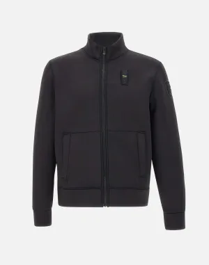 Halborn Black Sustainable Zip Sweatshirt