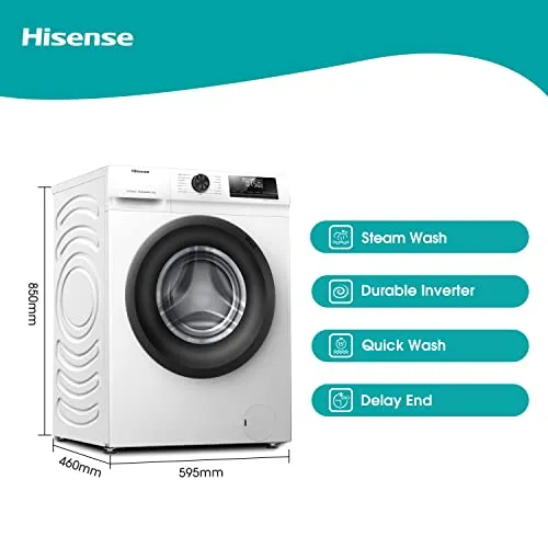 Hisense Freestanding-6 KG-Front Load Durable (New)