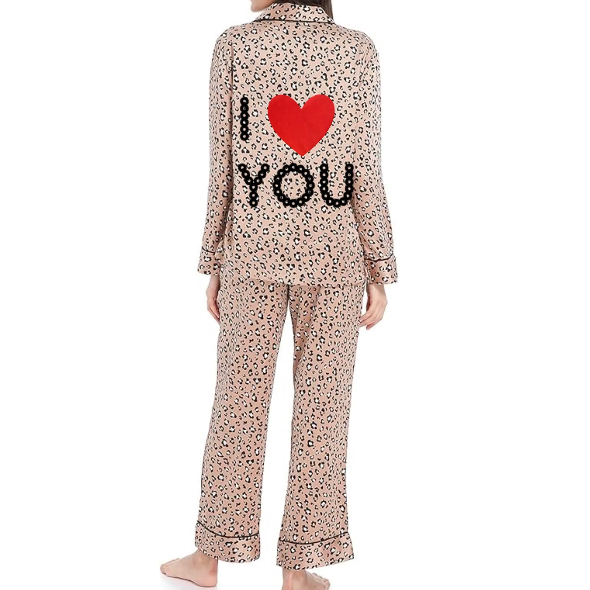 I Love You Pajama Set L/S