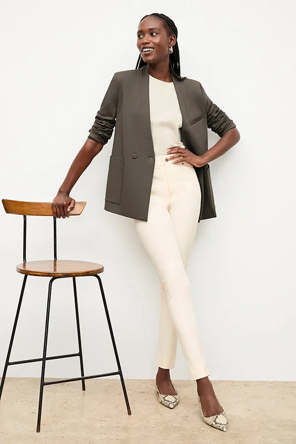 Janette Blazer - Light Ponte :: Ash