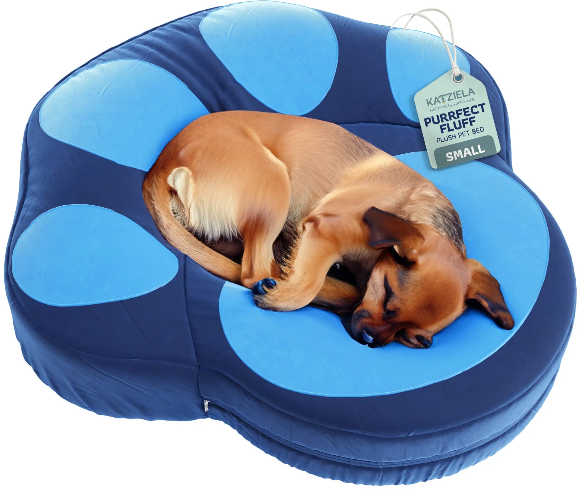 Katziela Paw Shaped Dog Bed