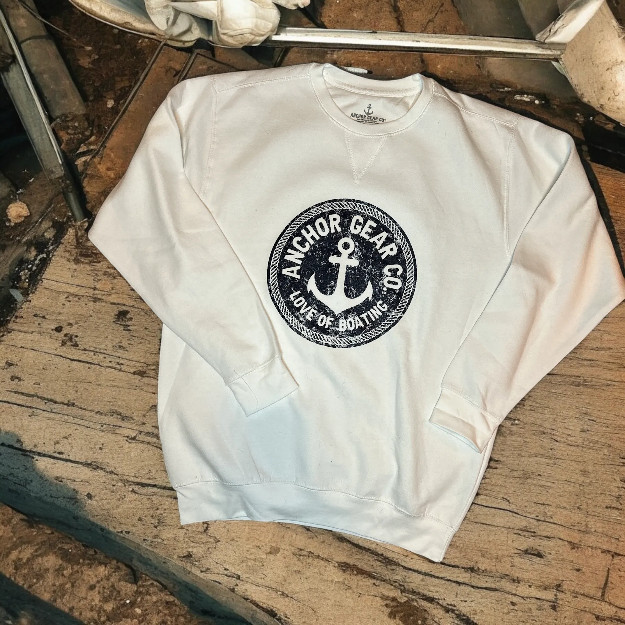 Limited Edition Navy & White Anchor Gear Co. ~ Love of Boating