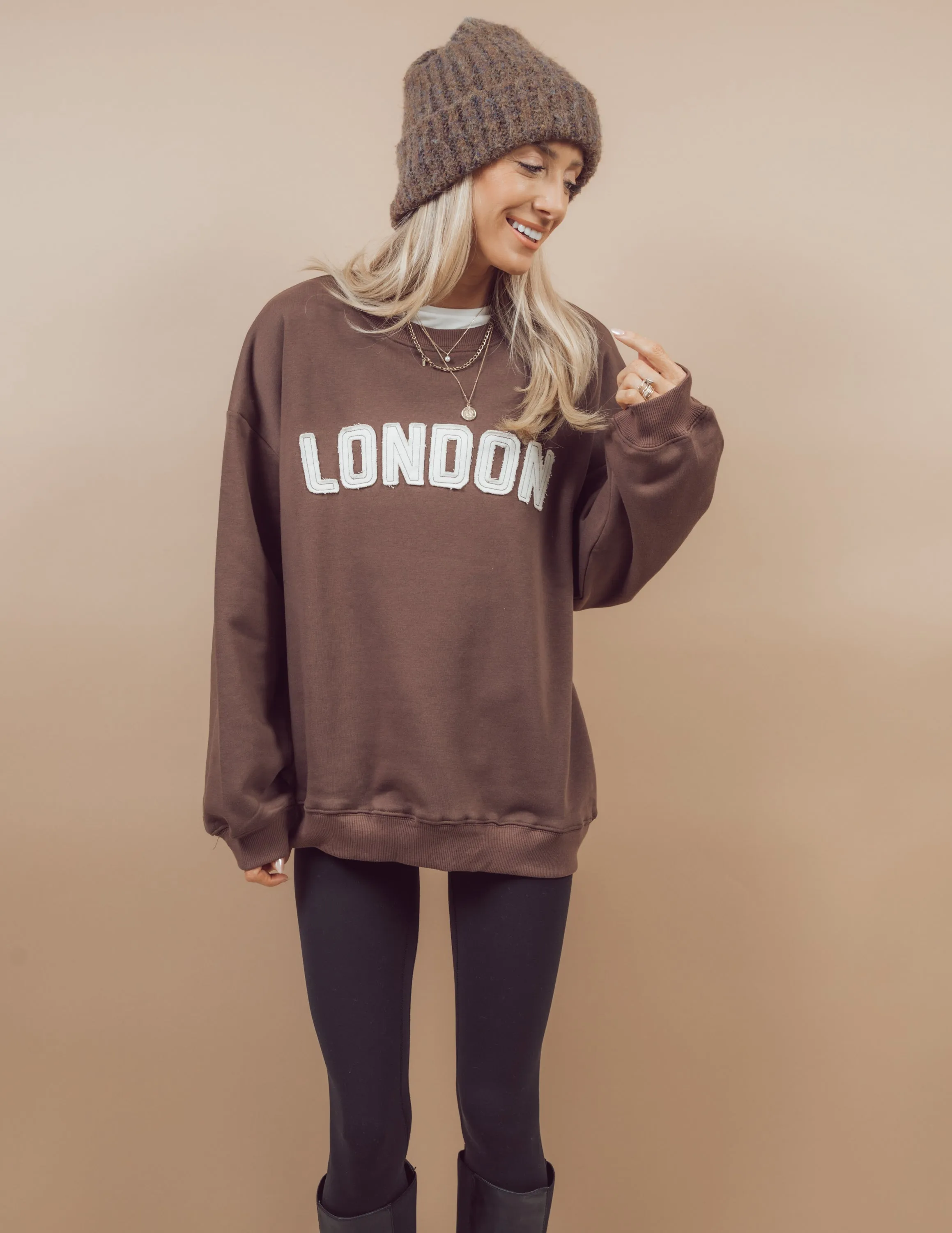 London Oversized Sweatshirt