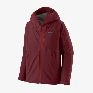 Men's Patagonia Granite Crest Raincoat, Carmine Red