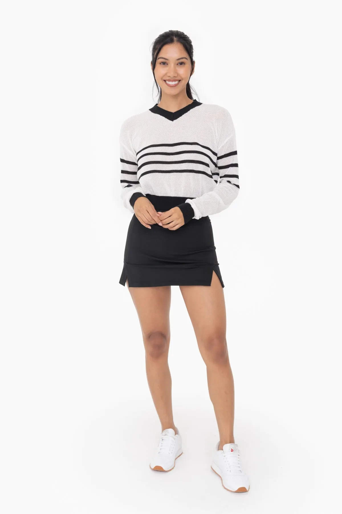 Mono B Sporty Pullover Sweater