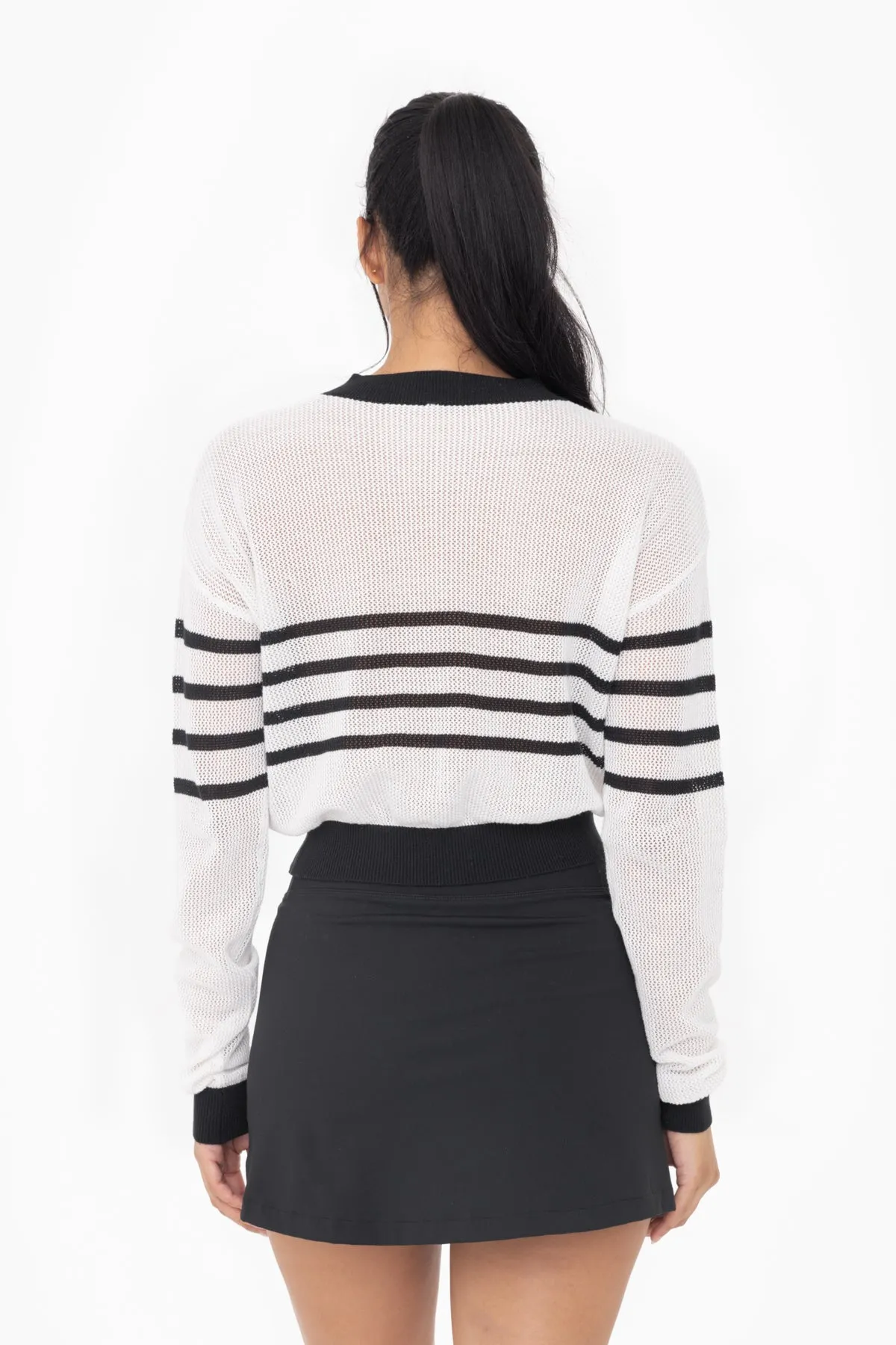 Mono B Sporty Pullover Sweater