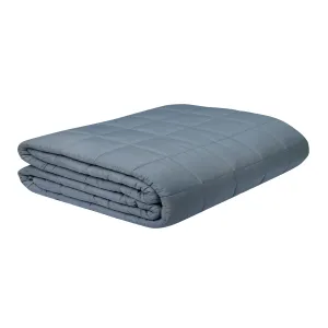 Mysa Sleep Weighted Blanket - Breathable Microfiber with Premium Glass Beads (Grey 60" x 80" 20 LB)