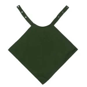 Napkin Style Dignified Adult Clothing Protector - Green - 45x45cm - MSP0253