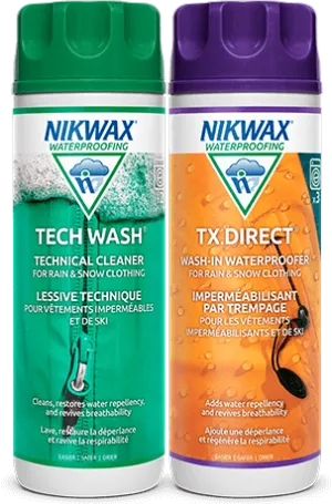 Nikwax Tech Wash and TX.Direct Kit