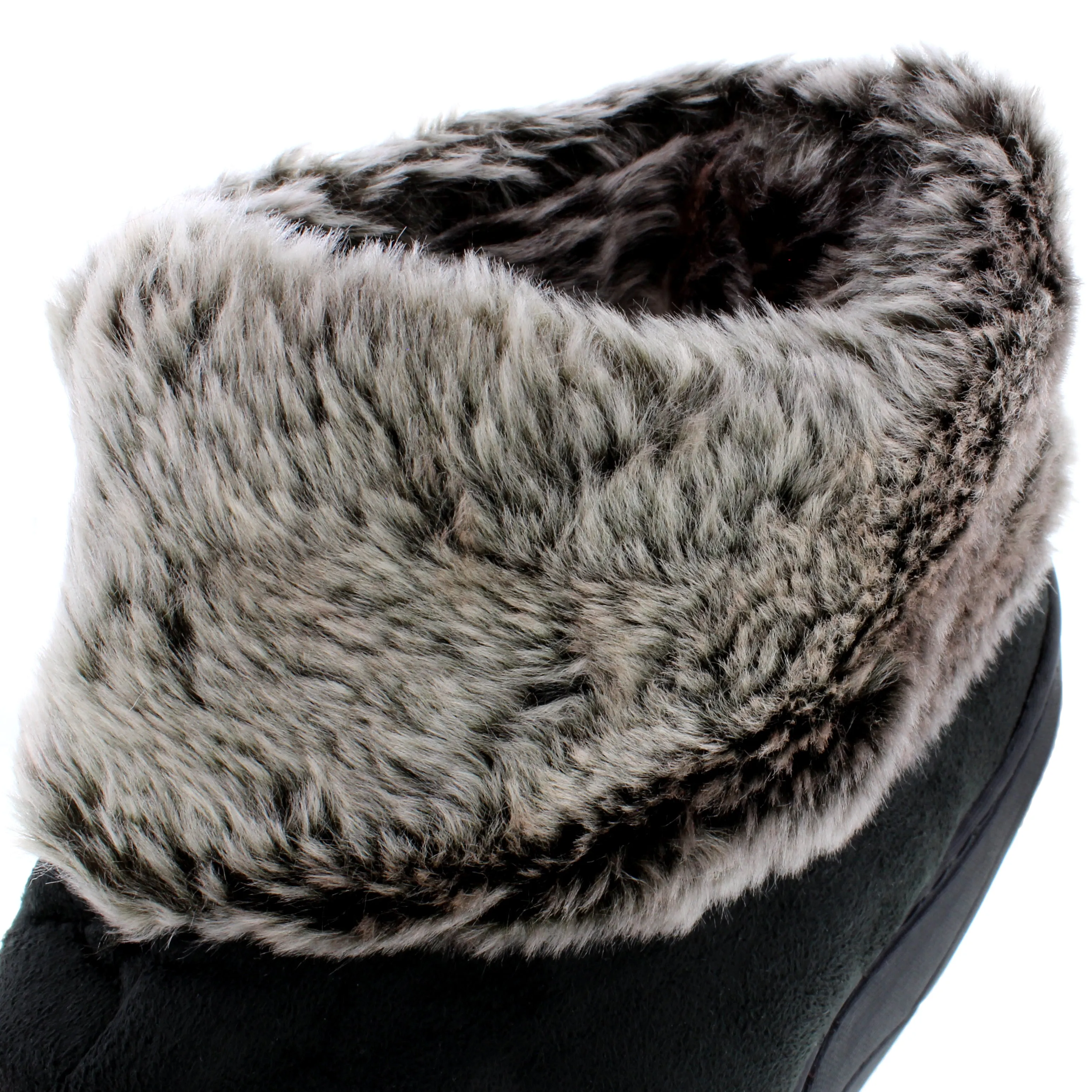 Ole Miss Rebels Faux Sheepskin Furry Top Slipper