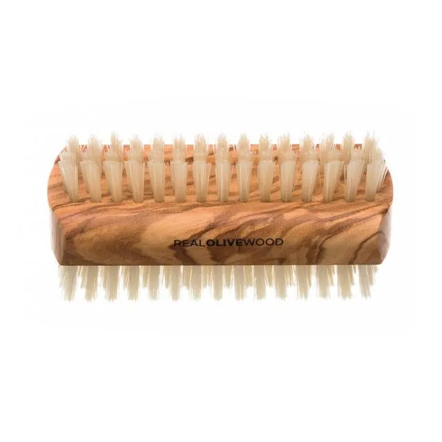 OLIVE WOOD NAIL BRUSH