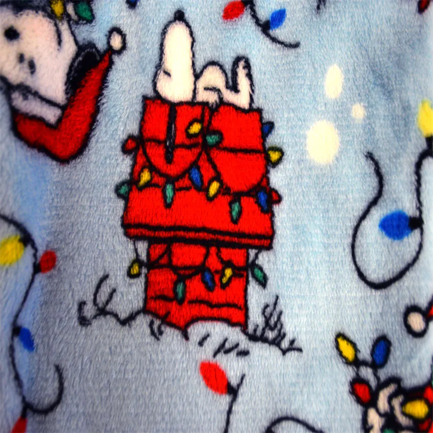 Peanuts Snoopy and Woodstock Merry and Bright Kids Pajama