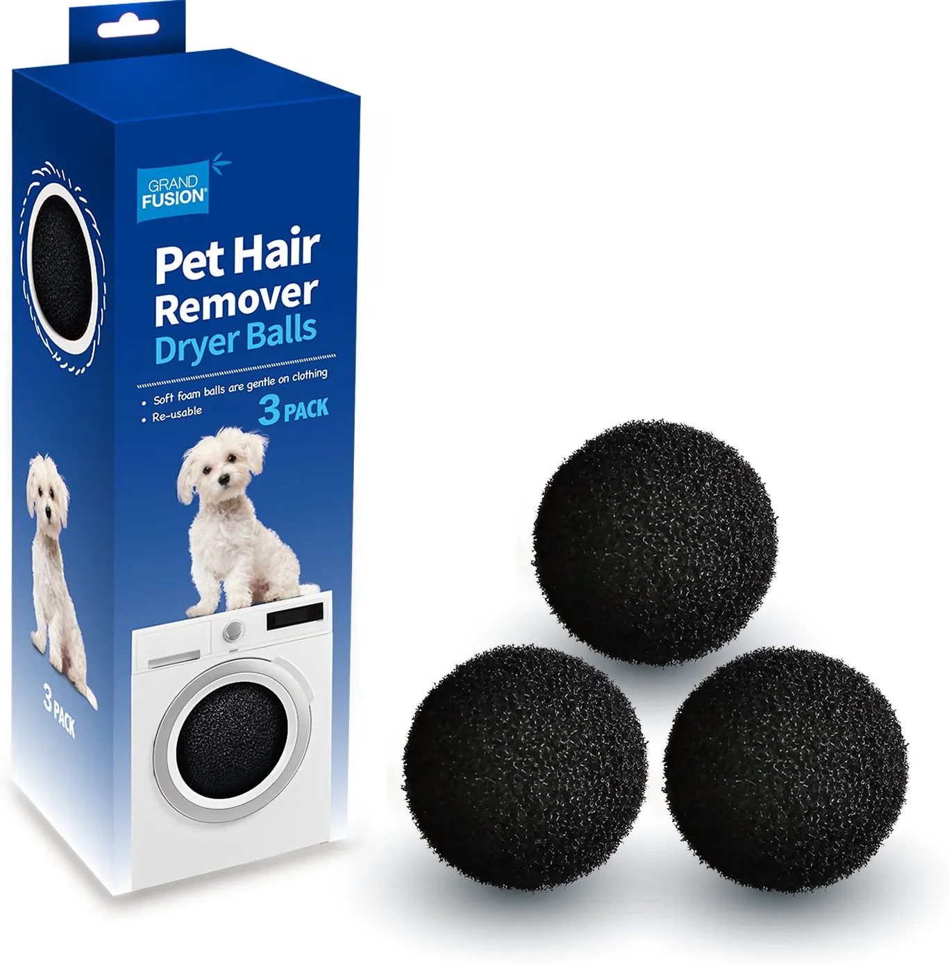 Pet Hair Remover Dryer Balls -6 Pack