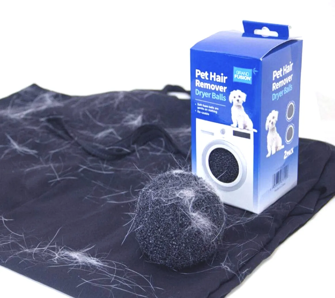 Pet Hair Remover Dryer Balls - Set of 2