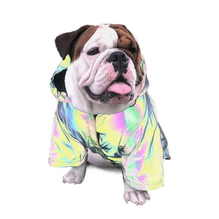 Reflective Hoodie Dog Coat