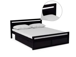 Roche Double Bed with Dual Storage