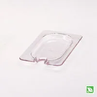 RUBBERMAID 1/9 SIZE LID CLEAR