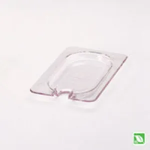 RUBBERMAID 1/9 SIZE LID CLEAR